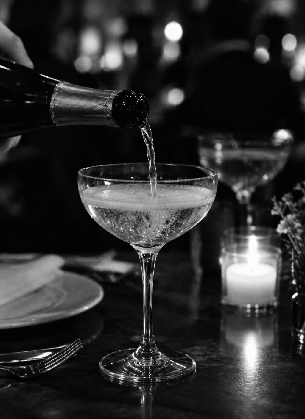 Black and white image: the experiences worth having