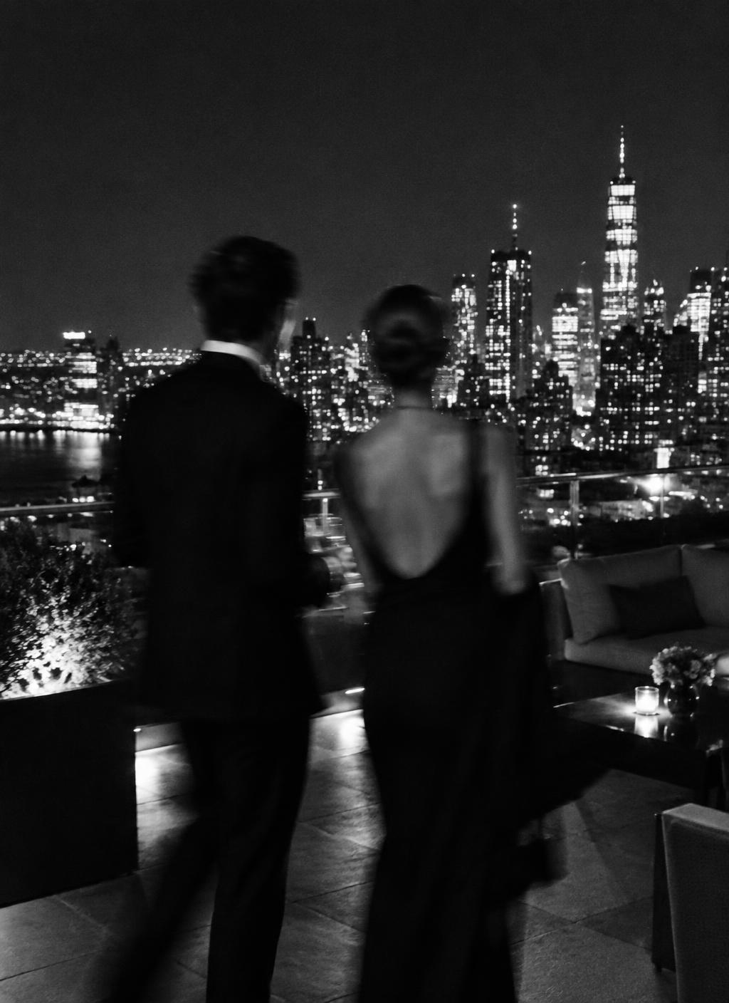 Black and white image: the people worth meeting